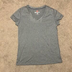 Gray Workout Short Sleeve